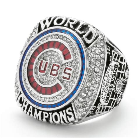 chicago cubs world series ring design